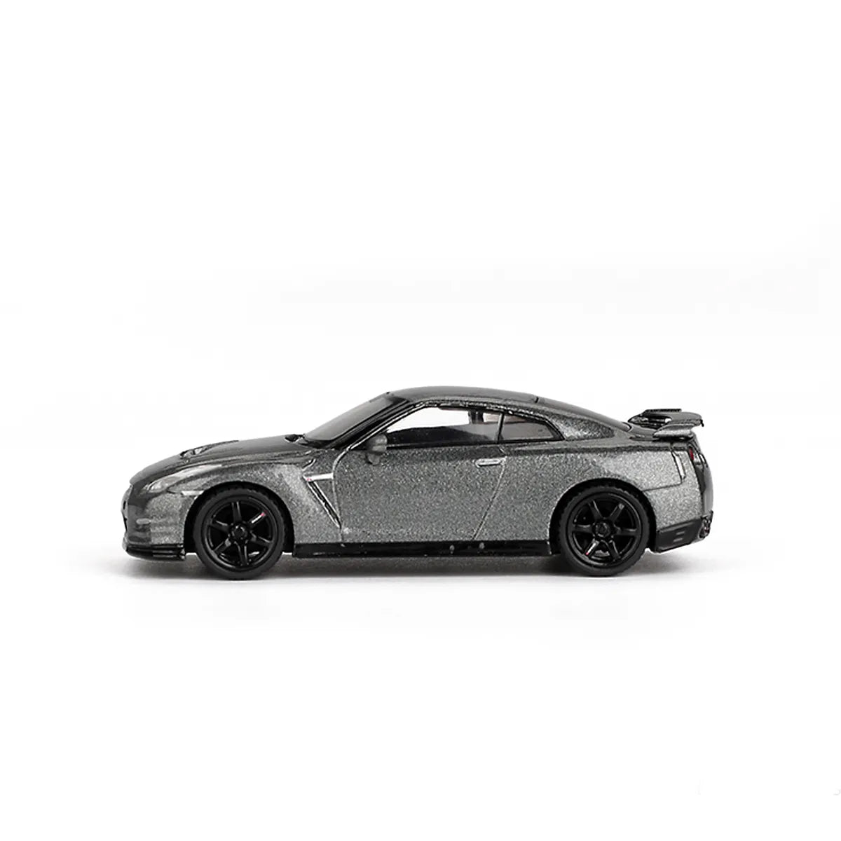 Nissan GT-R 2013 NISMO R35 CRS (Dark Metal Gray) | Mini GT 1:64 | Diecast