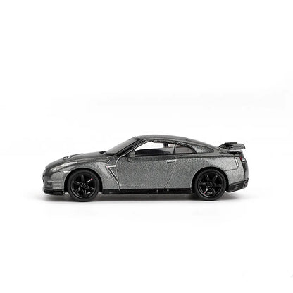 Nissan GT-R 2013 NISMO R35 CRS (Dark Metal Gray) | Mini GT 1:64 | Diecast