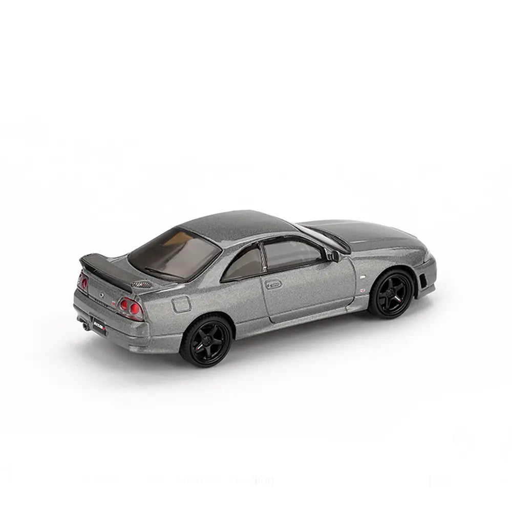 Nissan Skyline GT-R R33 NISMO CRS (Dark Metal Gray) | Mini GT 1:64 | Diecast