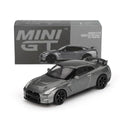 Nissan GT-R 2013 NISMO R35 CRS (Dark Metal Gray) | Mini GT 1:64 | Diecast