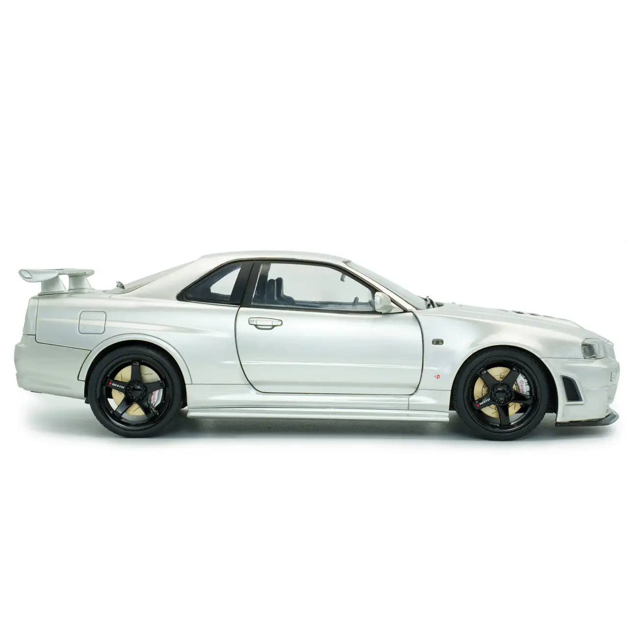 Nissan Skyline GT-R BNR34 Nismo 1999 (Silver) | Solido 1:18 | Diecast