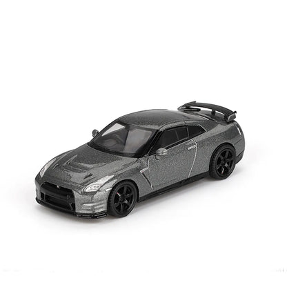 Nissan GT-R 2013 NISMO R35 CRS (Dark Metal Gray) | Mini GT 1:64 | Diecast