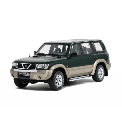 Nissan Patrol GR Y61 1998 (Basil Green Pearl / Beige) | OttOmobile 1:18 | High-End Resin