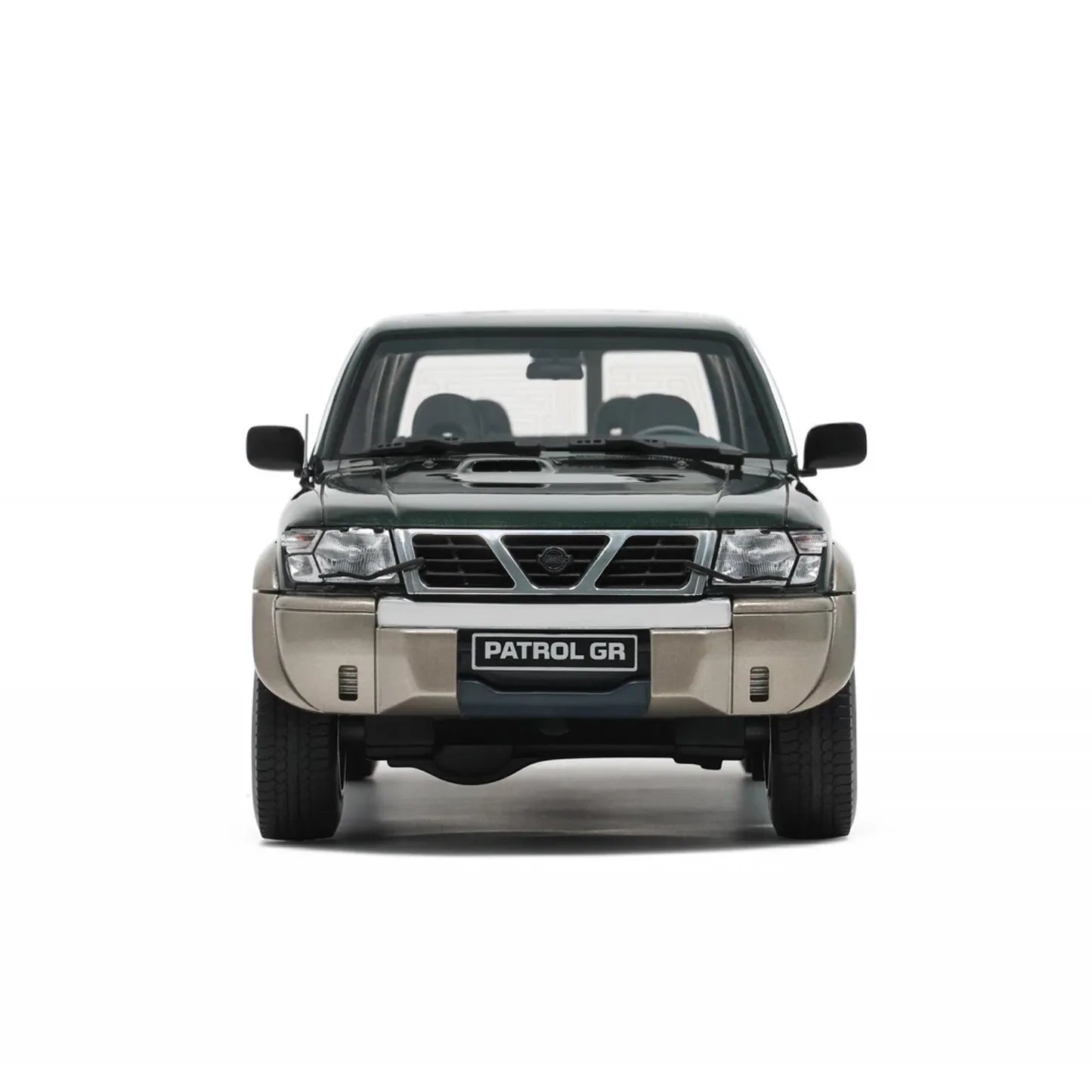 Nissan Patrol GR Y61 1998 (Basil Green Pearl / Beige) | OttOmobile 1:18 | High-End Resin