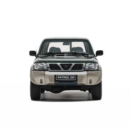 Nissan Patrol GR Y61 1998 (Basil Green Pearl / Beige) | OttOmobile 1:18 | High-End Resin