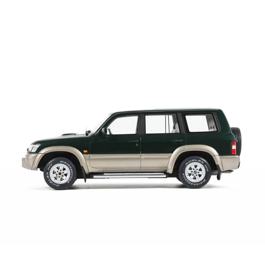 Nissan Patrol GR Y61 1998 (Basil Green Pearl / Beige) | OttOmobile 1:18 | High-End Resin