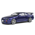 Nissan Skyline R34 GT-R 1999 (Midnight Purple) | Solido 1:18 | Diecast