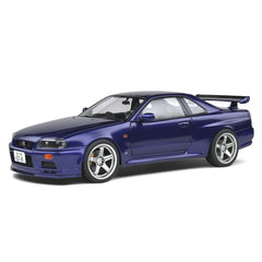 Nissan Skyline R34 GT-R 1999 (Midnight Purple) | Solido 1:18 | Diecast