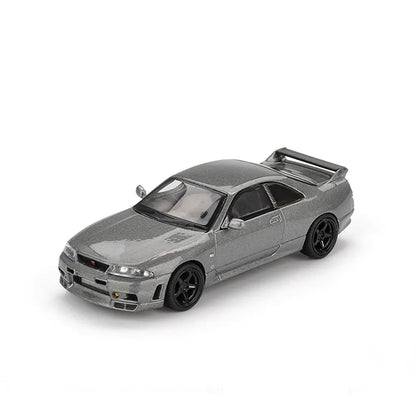 Nissan Skyline GT-R R33 NISMO CRS (Dark Metal Gray) | Mini GT 1:64 | Diecast