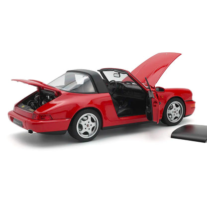 Porsche 911 (964) Carrera 4 Targa 1990 (Guards Red) | Norev 1:18 | Diecast