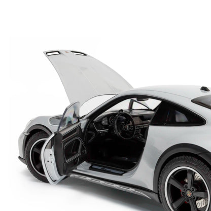 Porsche 911 (992) Dakar 2023 (Ice Grey Metallic) | Norev 1:18 | Premium Diecast