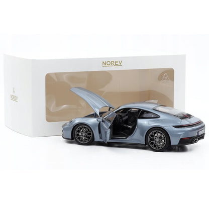 Porsche 911 Carrera (992.2) 2025 (Polar Silver Metallic) | Norev 1:18 | Diecast