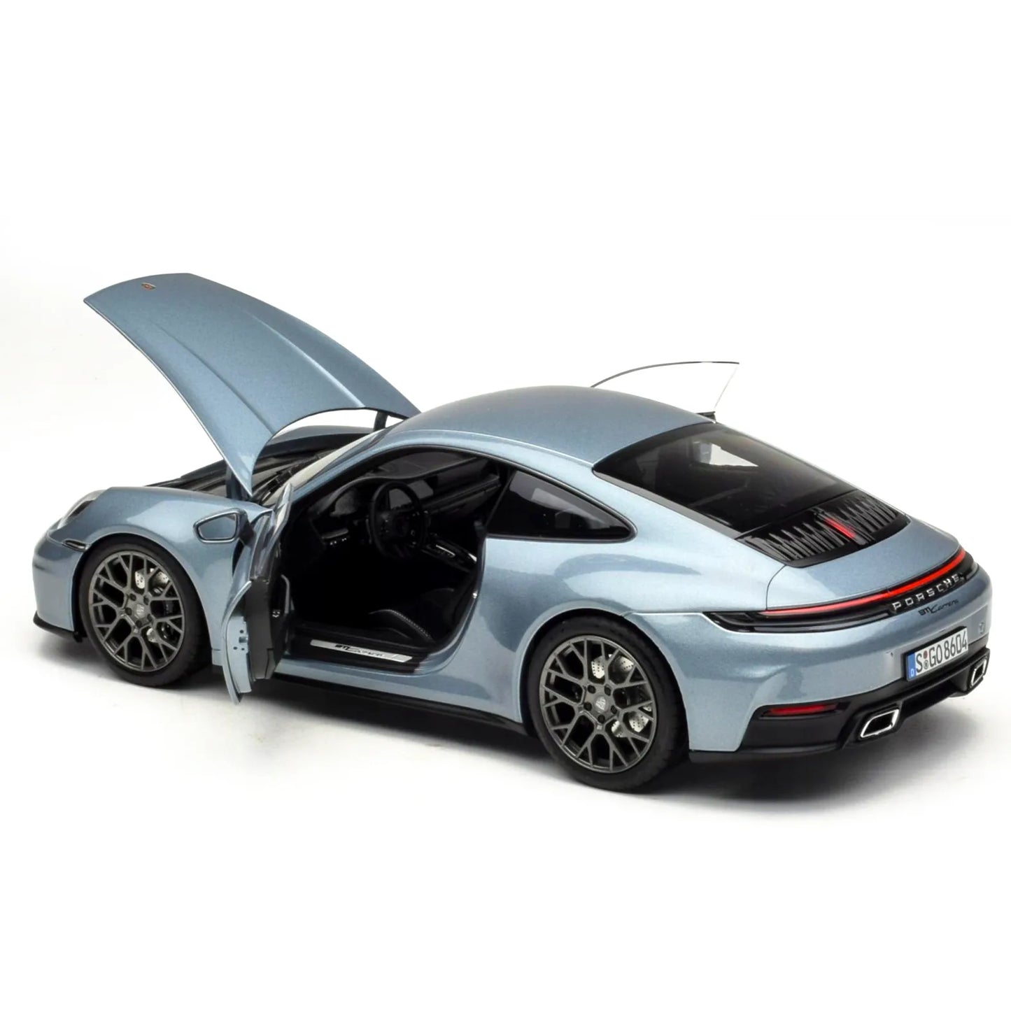 Porsche 911 Carrera (992.2) 2025 (Polar Silver Metallic) | Norev 1:18 | Diecast