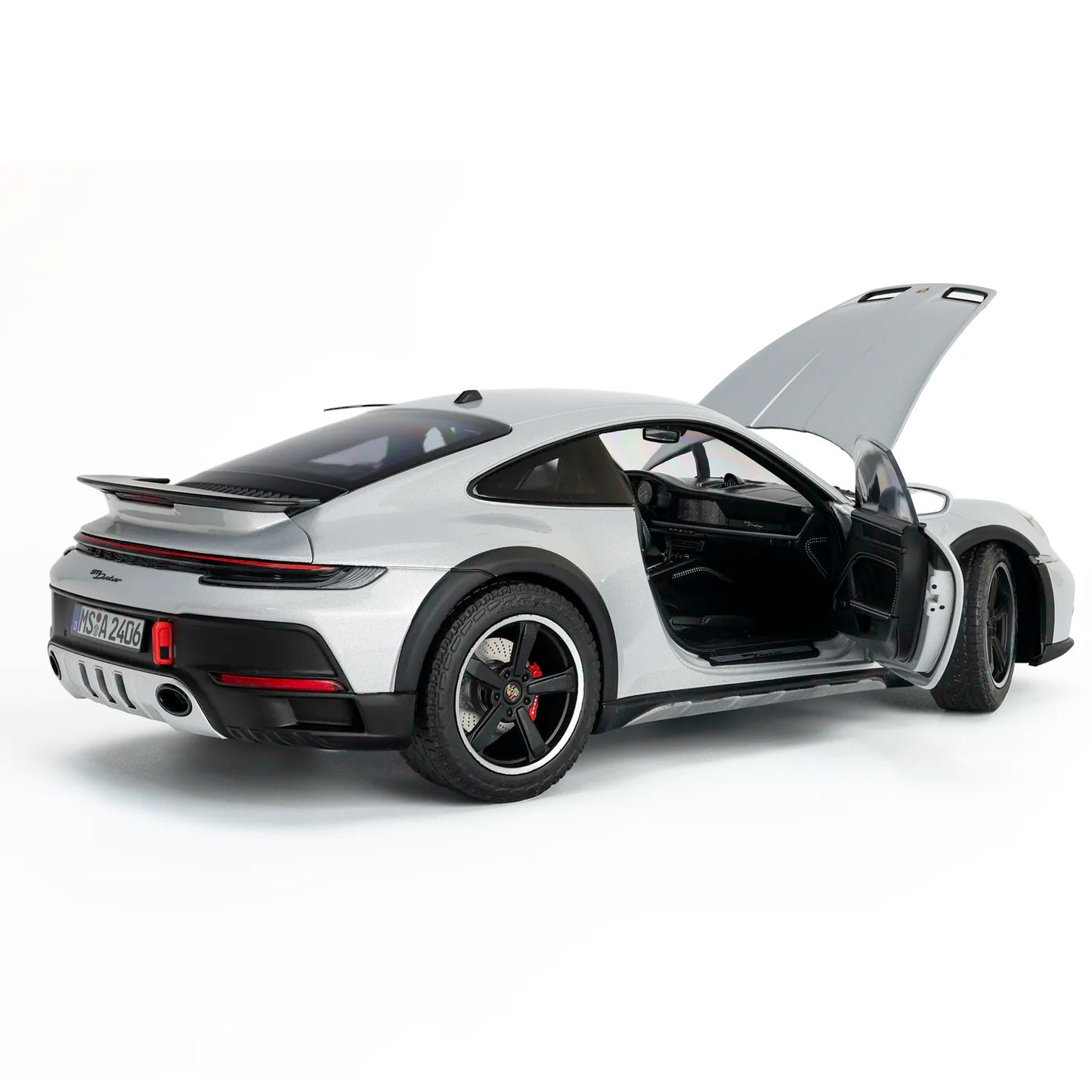 Porsche 911 (992) Dakar 2023 (Ice Grey Metallic) | Norev 1:18 | Premium Diecast