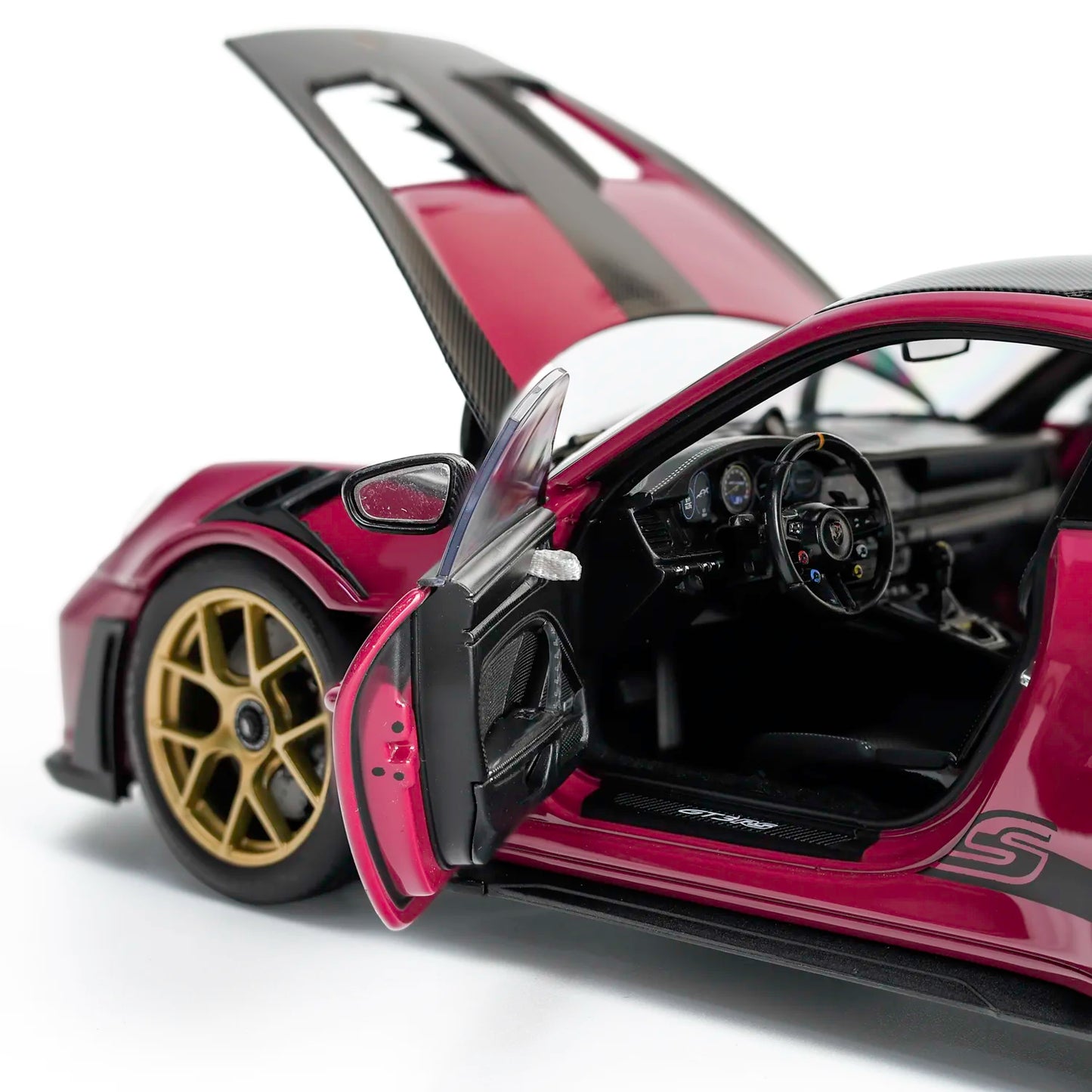 Porsche 911 (992) GT3 RS Weissach Package 2022 (Ruby Star) | Norev 1:18 | Premium Diecast