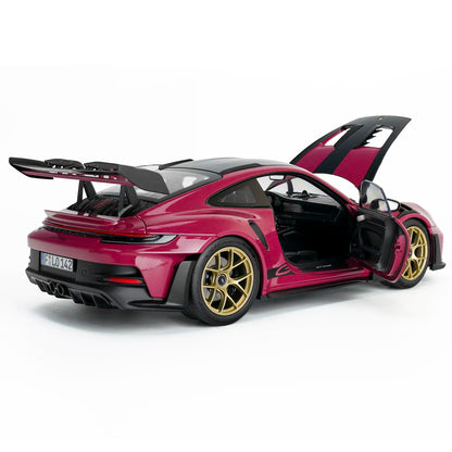 Porsche 911 (992) GT3 RS Weissach Package 2022 (Ruby Star) | Norev 1:18 | Premium Diecast