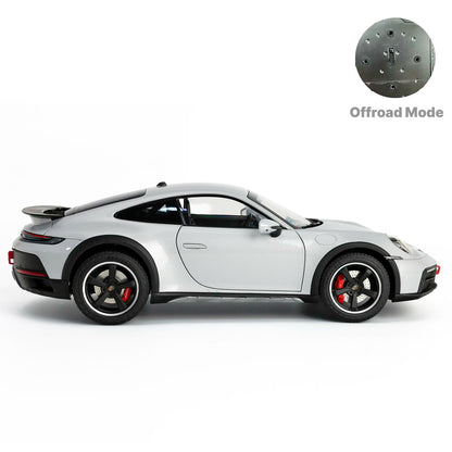 Porsche 911 (992) Dakar 2023 (Ice Grey Metallic) | Norev 1:18 | Premium Diecast