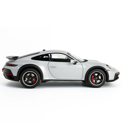 Porsche 911 (992) Dakar 2023 (Ice Grey Metallic) | Norev 1:18 | Premium Diecast