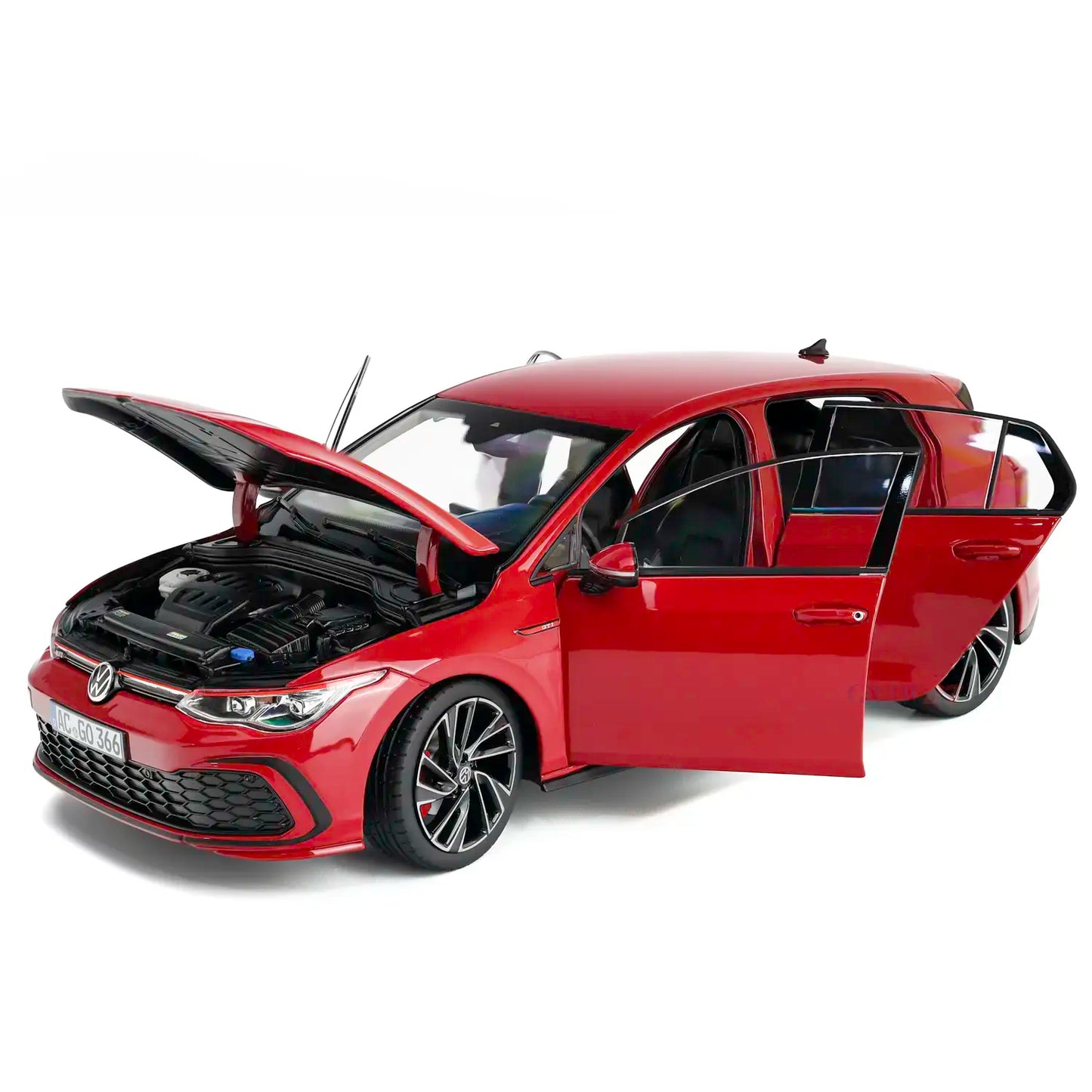 Volkswagen Golf VIII GTI 2020 (Tornado Red) | Norev 1:18 | Premium Diecast
