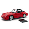 Porsche 911 (964) Carrera 4 Targa 1990 (Guards Red) | Norev 1:18 | Diecast