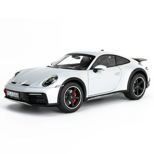 Porsche 911 (992) Dakar 2023 (Ice Grey Metallic) | Norev 1:18 | Premium Diecast