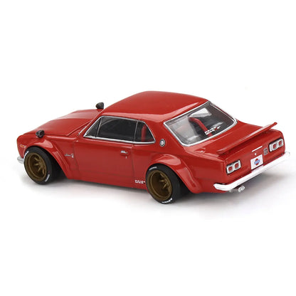 Nissan Skyline 2000GT-R KPGC10 "Kaido Street V1" (Red) | Kaido House x Mini GT 1:64 | Diecast