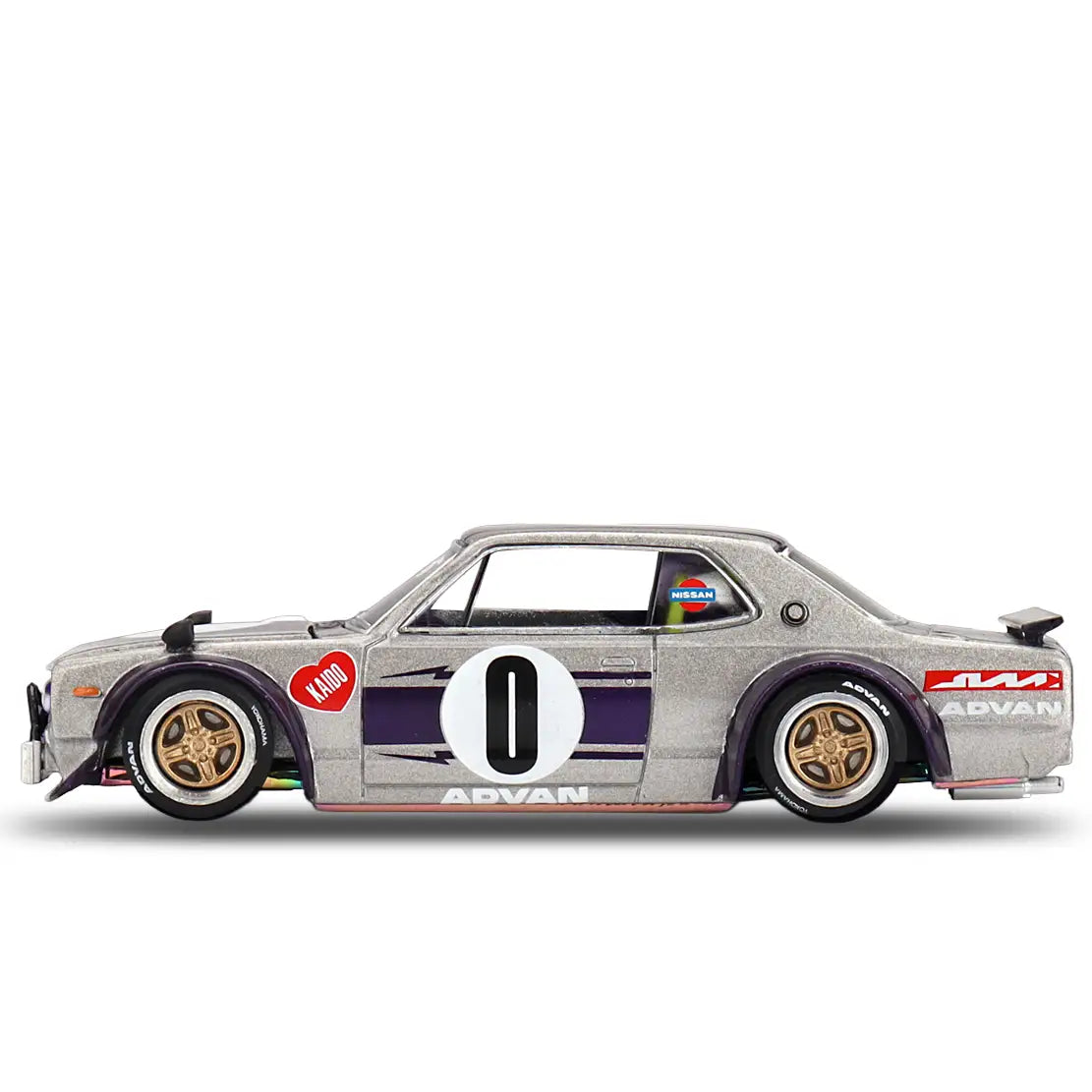 Nissan Skyline 2000GT-R "Hakosuka" Kaido Works V1 | Kaido House x Mini GT 1:64 | Diecast