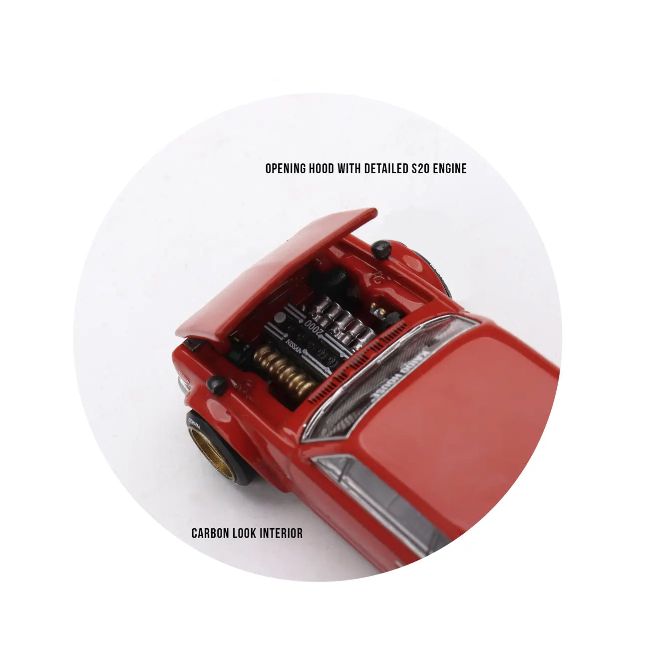 Nissan Skyline 2000GT-R KPGC10 "Kaido Street V1" (Red) | Kaido House x Mini GT 1:64 | Diecast