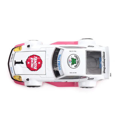 Nissan Fairlady Z Tamiya "The Frog" V1 (White/Pink) | Kaido House x Mini GT 1:64 | Diecast