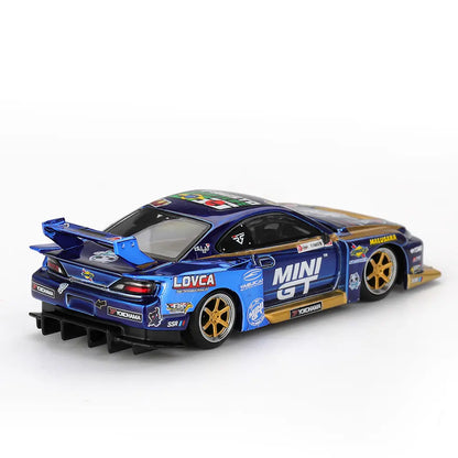 Nissan Silvia S15 LB-Super Silhouette #555 Formula Drift 2025 | Mini GT 1:64 | Diecast