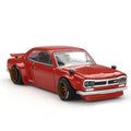 Nissan Skyline 2000GT-R KPGC10 "Kaido Street V1" (Red) | Kaido House x Mini GT 1:64 | Diecast