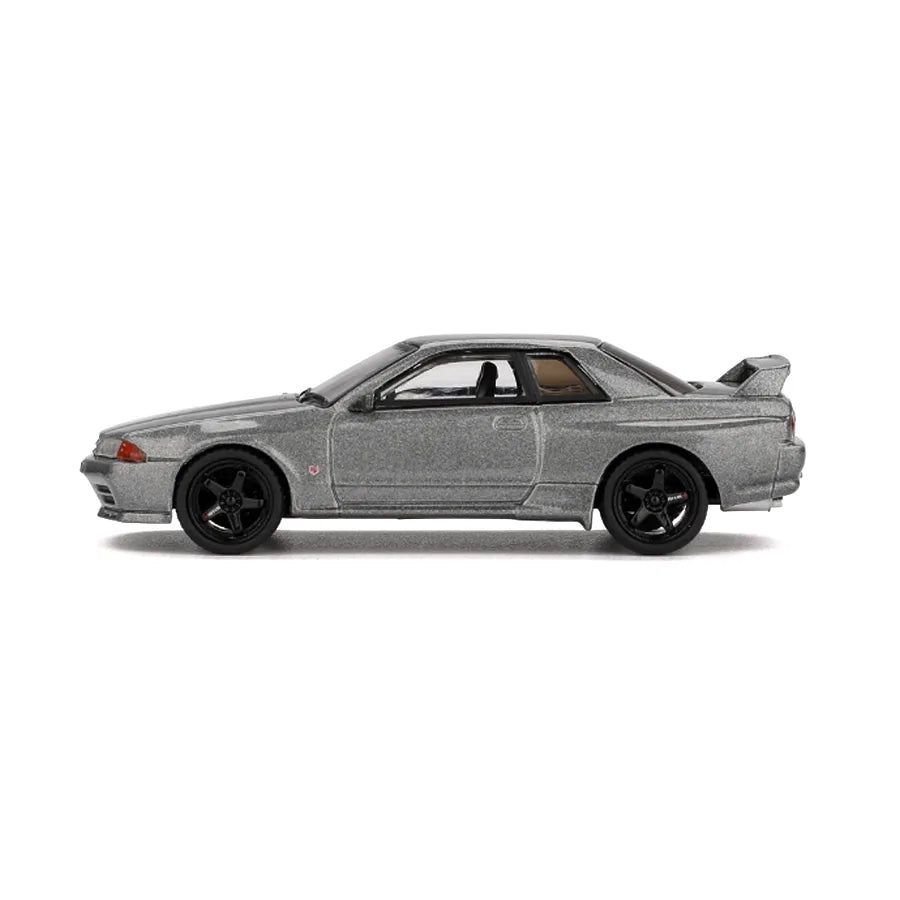 Nissan Skyline GT-R R32 NISMO CRS (Dark Metal Gray) | Mini GT 1:64 | Diecast