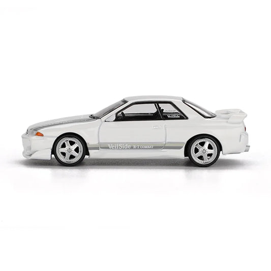 Nissan Skyline GT-R R32 VeilSide Combat (White) | Mini GT 1:64 | Diecast