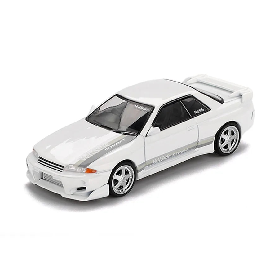 Nissan Skyline GT-R R32 VeilSide Combat (White) | Mini GT 1:64 | Diecast
