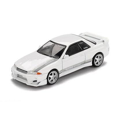 Nissan Skyline GT-R R32 VeilSide Combat (White) | Mini GT 1:64 | Diecast