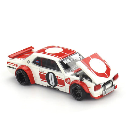 Nissan Skyline 2000GT-R KPGC10 "Kaido Works V2" (White) | Kaido House x Mini GT 1:64 | Diecast