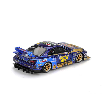 Nissan S15 Silvia LB-Super Silhouette Trio (3-Car Bundle) | Mini GT 1:64 | Diecast