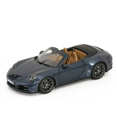 Porsche 911 Carrera Cabriolet (992.2) 2024 (Yachting Blue Metallic) | Norev 1:18 | Diecast