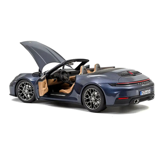 Porsche 911 Carrera Cabriolet (992.2) 2024 (Yachting Blue Metallic) | Norev 1:18 | Diecast