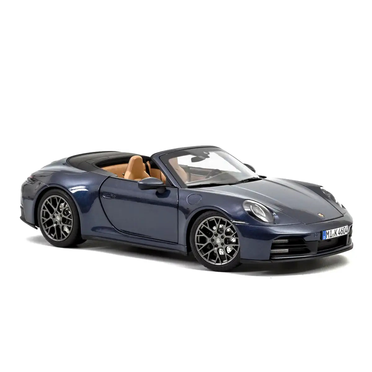 Porsche 911 Carrera Cabriolet (992.2) 2024 (Yachting Blue Metallic) | Norev 1:18 | Diecast