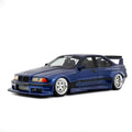BMW E36 LTO Sedan Turbo Khyzyl Saleem 2023 (Avus Blue) | OttOmobile 1:18 | Resin