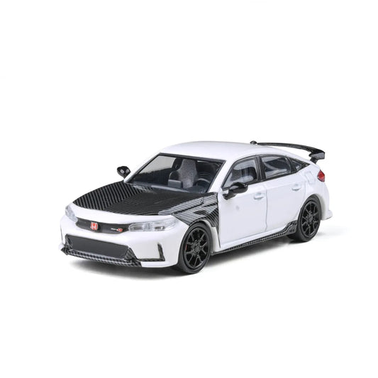 Honda Civic Type R FL5 (White w/ Carbon) 2025 | Para64 1:64 | Diecast