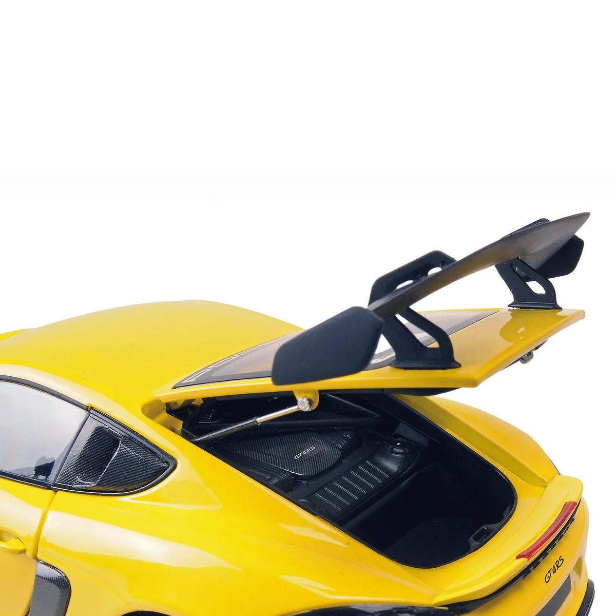 Porsche Cayman GT4 RS 2024 (Yellow, Weissach Package) | Minichamps 1:18 | Diecast