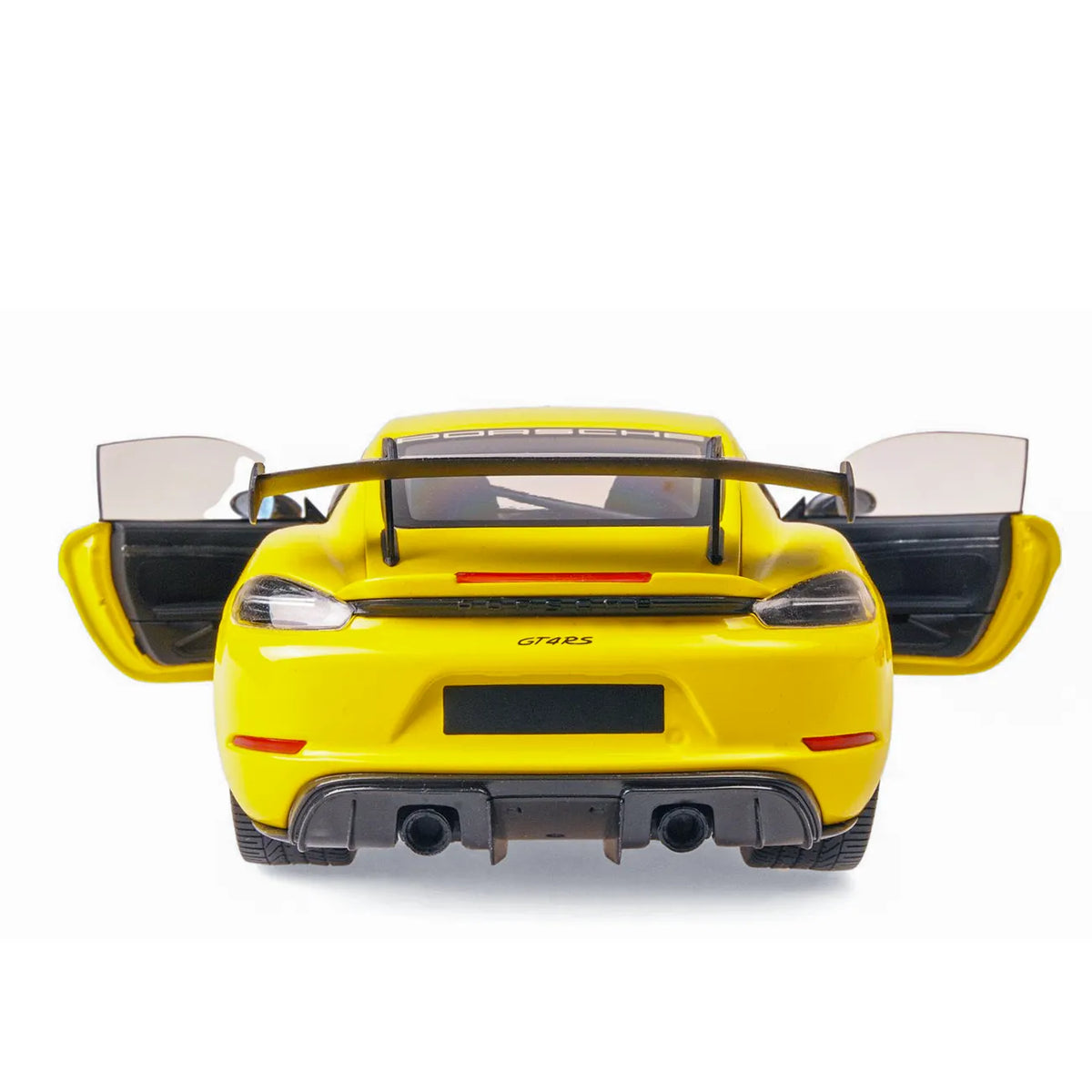 Porsche Cayman GT4 RS 2024 (Yellow, Weissach Package) | Minichamps 1:18 | Diecast