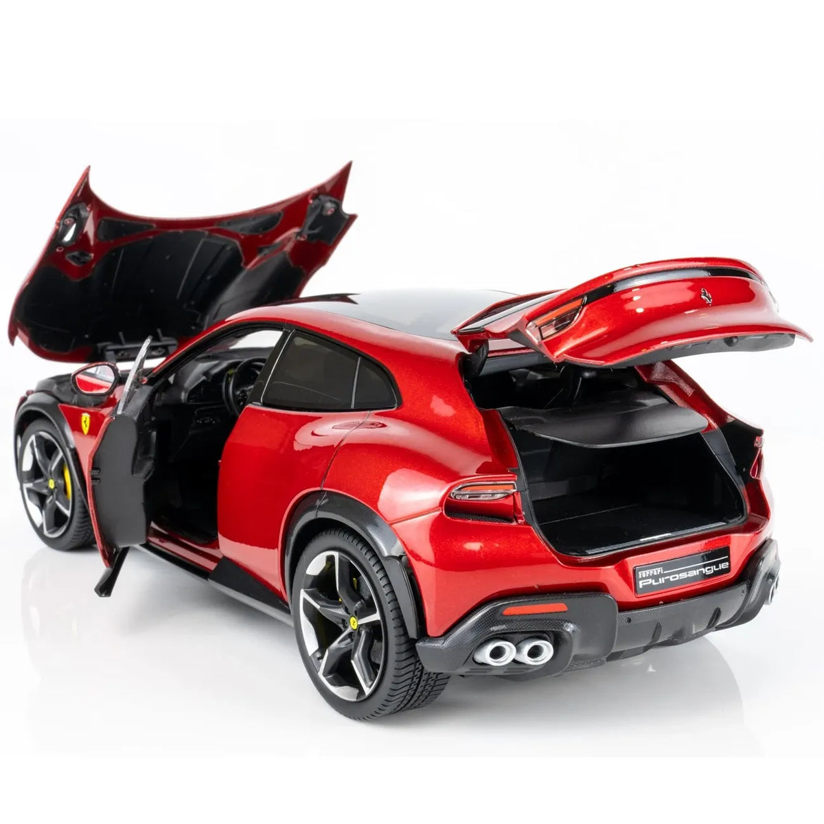Ferrari Purosangue 2022 (Rosso Magma, Numbered) | Polistil 1:18 | Diecast