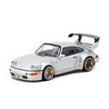 Porsche 911 (964) RWB Coupe 1993 (Silver Metallic) | Tarmac Works 1:64 | Diecast
