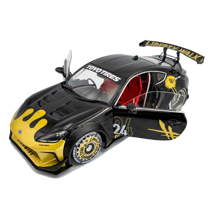Toyota GR86 Liberty Walk Body Kit 2024 (Black & Gold) | Solido 1:18 | Diecast