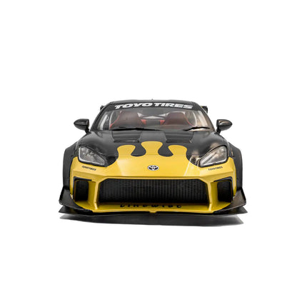 Toyota GR86 Liberty Walk Body Kit 2024 (Black & Gold) | Solido 1:18 | Diecast