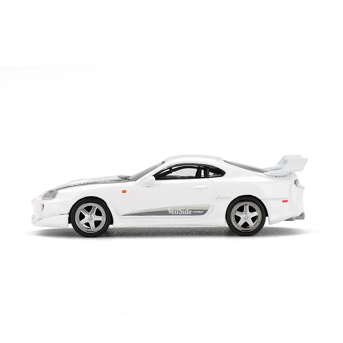 Toyota Supra VeilSide Combat V-I (White) | Mini GT 1:64 | Diecast