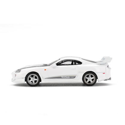 Toyota Supra VeilSide Combat V-I (White) | Mini GT 1:64 | Diecast